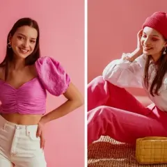 Fuksjowe spodnie: 10 stylizacji, które przyciągną spojrzenia