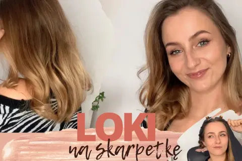 Jak zrobić loki na skarpetce - prosta metoda bez ciepła, która działa