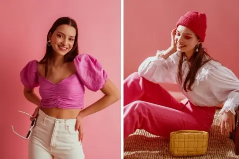 Fuksjowe spodnie: 10 stylizacji, które przyciągną spojrzenia